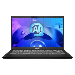 msi 微星 Modern 15 H AI 輕薄文書筆電 Intel Arc/FHD 15.6吋, 黑色, 512GB, 16GB, WIN11 Home, C1MOG-213TW