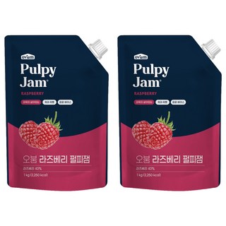 ovum 覆盆子果粒果醬, 1kg, 2包