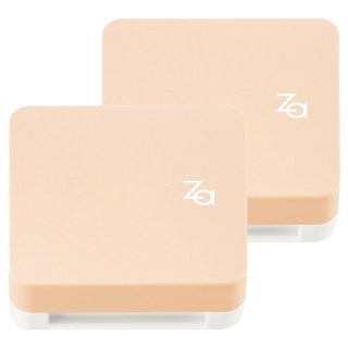 Za 粧自然無瑕粉餅EX粉盒, 2盒, 粉