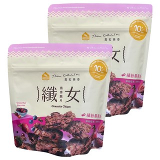The Chala 蕎拉燕麥 纖女燕麥脆片 全素 繽紛莓果派, 130g, 2包
