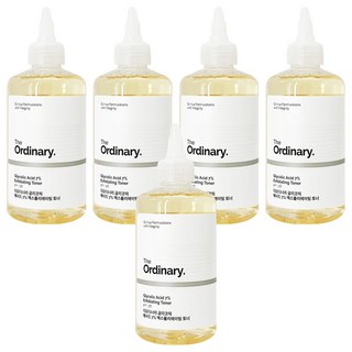 The Ordinary 甘醇酸7%去角質化妝水 240ml, 5瓶