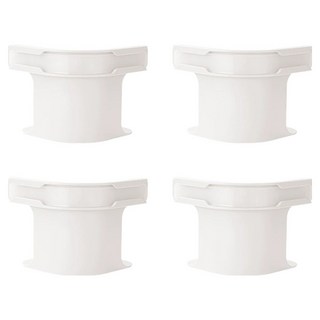 in at home 床角床單固定夾 大型 4入, 白色, 4個