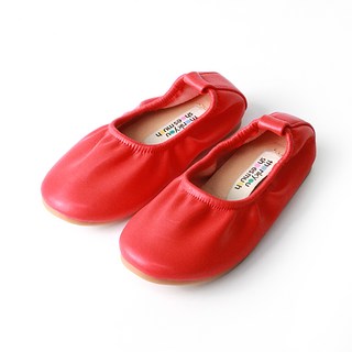 땡큐슈즈머치 여아용 캔디팝 셔링 플랫슈즈