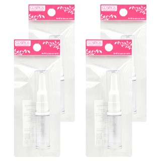 台灣 COSMOS AS真空眼霜瓶 5ml, 透明色, 4個