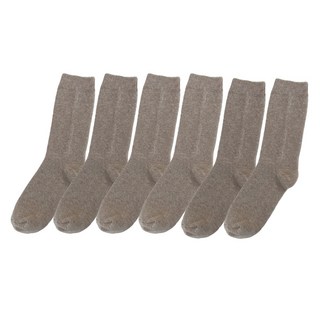 BIARRITZ 女士高級瑪莉喀什米爾羊毛襪 6雙