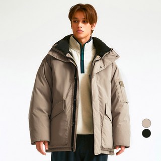 WHO.A.U 男款連帽大口袋鴨絨外套 WHJDD4V31M