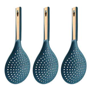 多功能撈勺 83g 3支, 藍色 + 橘色, 1組