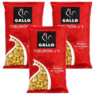 西班牙 GALLO 公雞牌 田螺造型麵, 250g, 3包