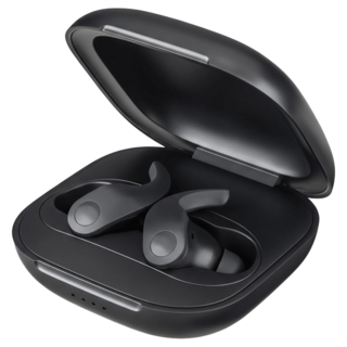 E-books 真無線高感度專業級藍牙5.3耳機 IPX4防水等級, SS37, 黑色