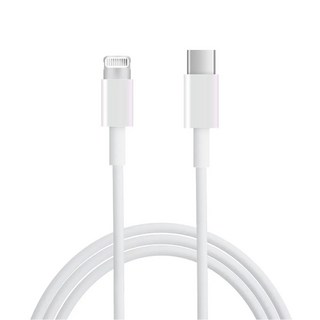 iBRIDGE USB-C to Lightning 充電傳輸線 適用於 iPhone iPad Pro 快速資料傳輸, 1m, 白色, 1條