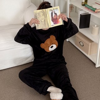 PEONIST 女性冬季睡衣上下裝套組