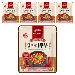 OTTOGI 不倒翁 Roy&May 四川麻婆豆腐, 5個, 250g