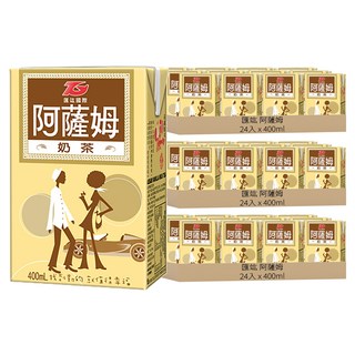 匯竑 阿薩姆 原味奶茶 400ml, 72入