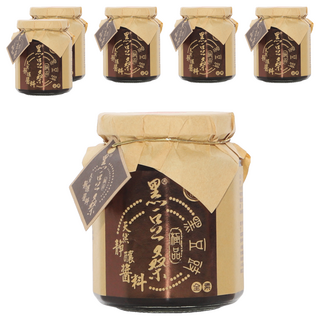 黑豆桑 極品純黑豆豉, 300g, 6罐