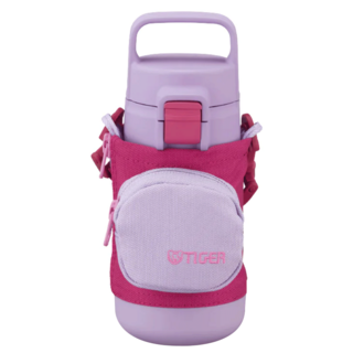 TIGER 虎牌 抗菌加工 兒童保溫瓶 MTA-A型 梅粉紫 Purple Plum 350ml 不鏽鋼 SUS304, ml, 1瓶