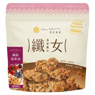 The Chala 蕎拉燕麥 纖女燕麥脆片 全素 繽紛莓果派, 130g, 1包