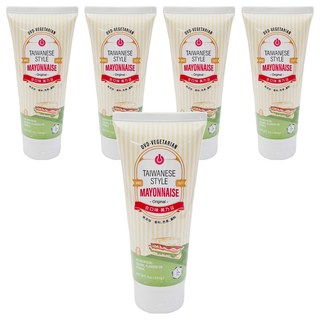 合口味 美乃滋 200g 香甜原味蛋素沙拉醬, 5條