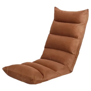 西格傢飾 日式和風懶人沙發, 可拆洗, 可可色