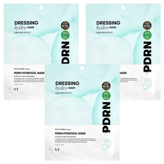 VT COSMETICS PDRN日常亮澤保濕面膜, 3片, 1入