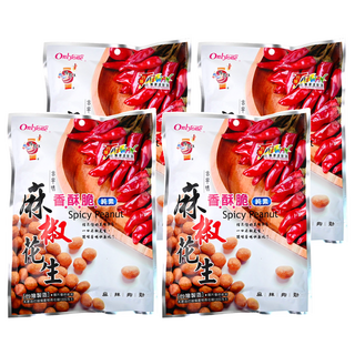 Onlyone 海龍王 麻椒花生 香酥脆 台灣製造 純素, 150g, 4包