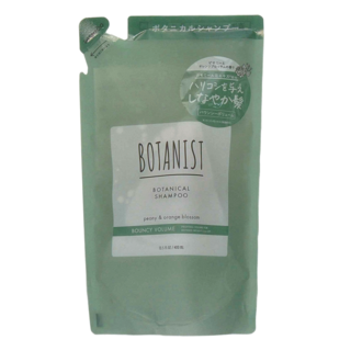 BOTANIST 彈潤豐盈洗髮乳補充包 牡丹&橙花, 400ml, 1件