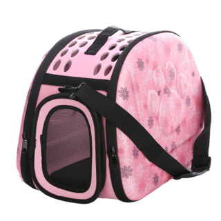 捷華 EVA外出籠 重量710g, 粉色, 中(42 x 28 x 30cm), 1個