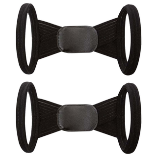 Dr.PRO 防駝美姿肩帶 牽引肩胛骨 幫助自然挺胸 魔鬼氈設計 自由調整鬆緊度, S~M, 2個