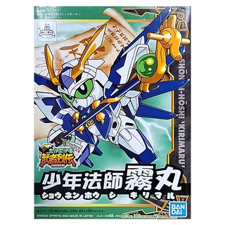 BANDAI SD鋼彈 BB戰士 274 武者烈傳 少年法師 霧丸 組裝模型 20.6 x 15.2 x 5.2cm 129g, 1個