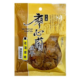 大溪廖心蘭豆干 老道蔥燒, 400g, 1包