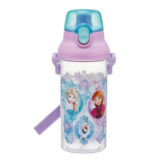 Skater 冰雪奇緣 半透明兒童直飲水壺, 480ml, 1個