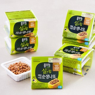 풀무원 실의 힘 매일아침 순생나또, 49.5g, 12개입, 1개