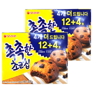 ORION 好麗友 巧克力豆軟餅乾, 320g, 2盒