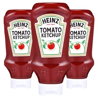 HEINZ 亨氏 番茄番茄醬, 570g, 3瓶