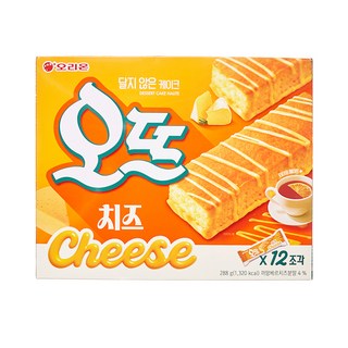 오리온 진한 디저트 케익 오뜨 치즈, 288g, 1개