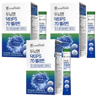 WEBIOM 益腦 Dr.PS 70 Elite 30入, 3個, 60g