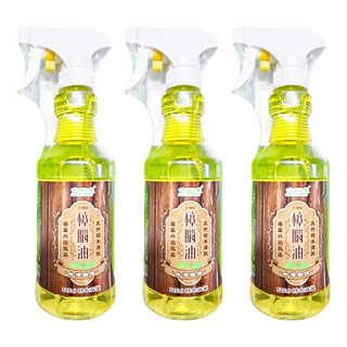 室翲香 樟腦油 噴頭式, 525ml, 3瓶