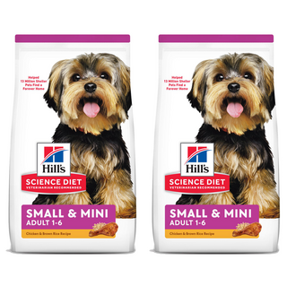 힐스사이언스다이어트 강아지 스몰 앤 미니 기능성 사료, 어덜트, 1.5kg, 2개