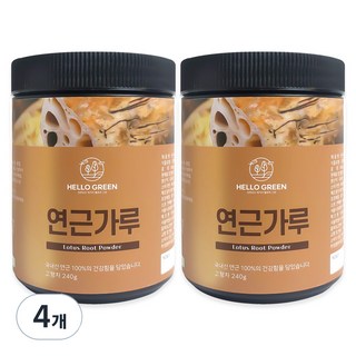 Hello Green 蓮藕粉, 4個