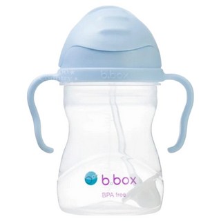 b.box 防漏學習水杯 不鏽鋼重力球設計, 240ml, 1個, 馬卡龍藍