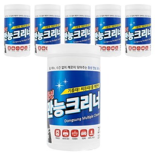 동성크리너 만능크리너 통형 200p, 6개