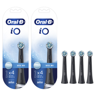 Oral-B 歐樂B Ultimate Clean 電動牙刷頭 黑色, 8個, 單品