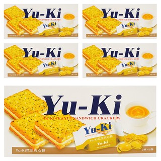YU-KI 花生夾心餅 2枚 x 8包, 150g, 5盒