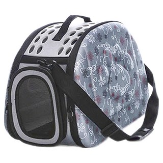 捷華 EVA外出籠, 灰色, 中號 42 x 28 x 30cm, 1個