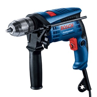 BOSCH 博世 台灣公司貨 四分震動電鑽套裝組 GSB13RE-VP, 1組