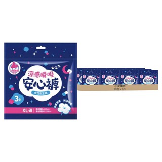 涼感安心褲, XL, 3片, 20包