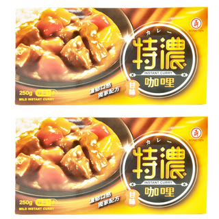 工研 特濃甘味咖哩 250g, 2盒