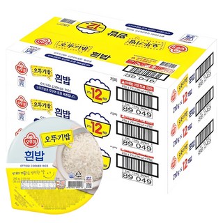 OTTOGI 不倒翁 即食白飯, 210g, 36入