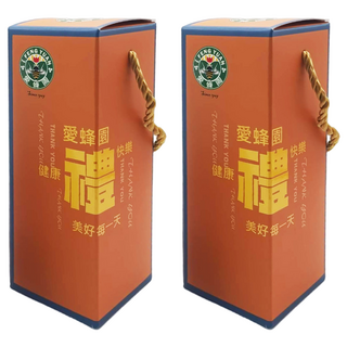 愛蜂園 琥珀龍眼蜂蜜禮盒, 430g, 2個