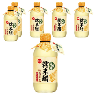 萬家香 純佳釀糯米醋 6%高濃度 100%純釀造, 450ml, 6瓶
