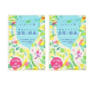 CHARLEY 雪之元 碳酸+酵素草本入浴劑，微碳酸，含植物精油, 50g, 2包